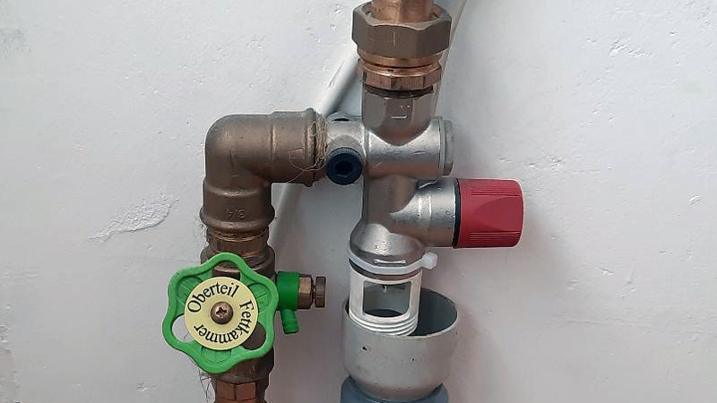 veiligheidsgroep elektrische boiler